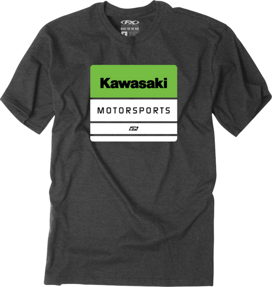 Facotry Effex Youth Kawasaki Phase T-Shirt - Heather Charcoal