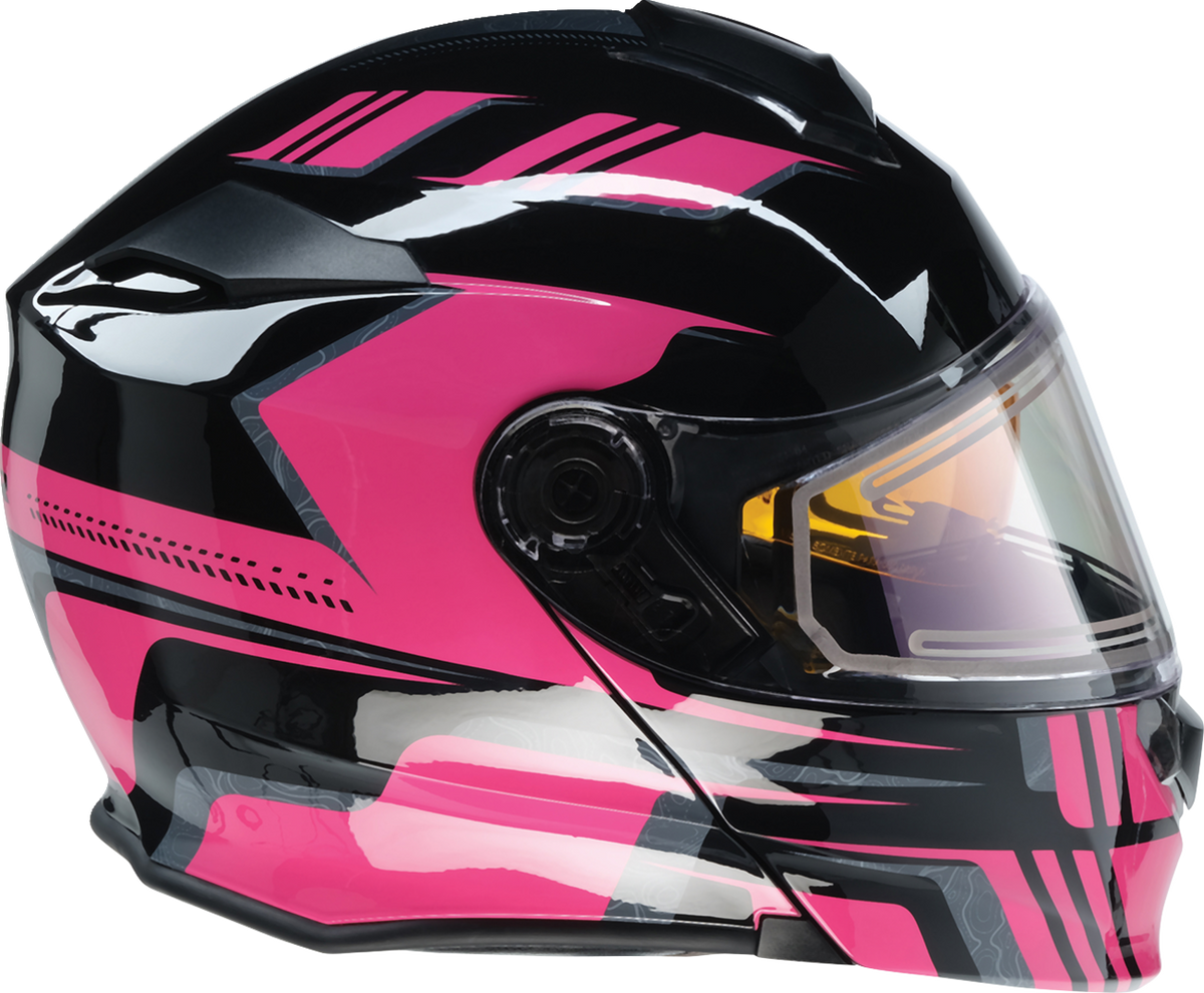 Z1R Solaris 2.0 First Tracks Helmet - Black/Pink