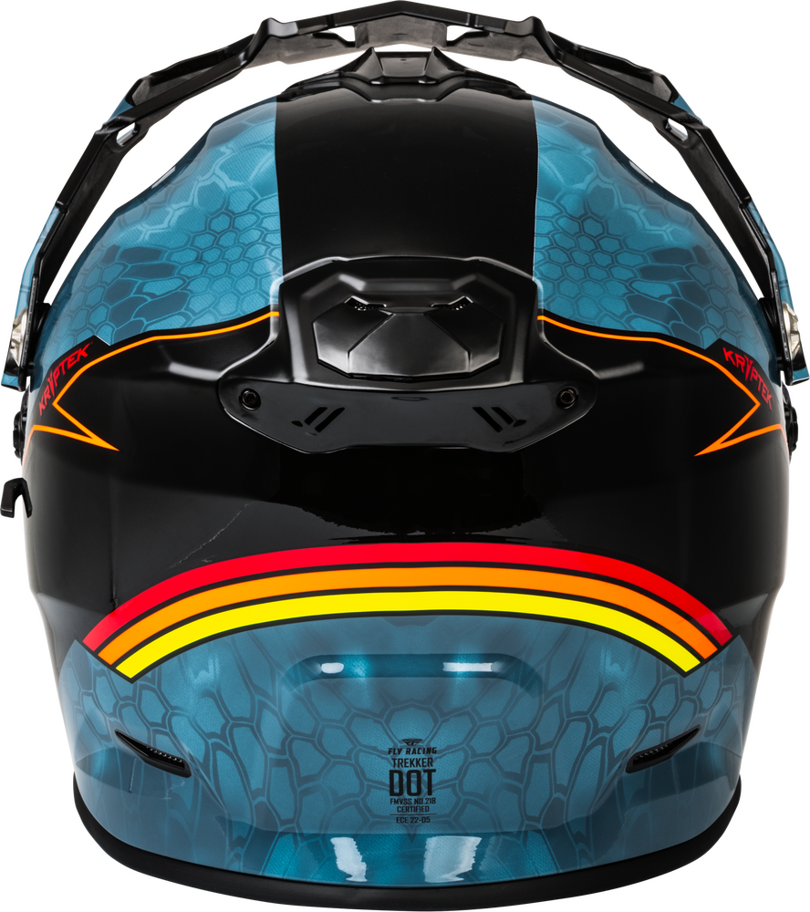 Fly Racing Trekker Cold Weather Conceal Helmet Dual Shield - SLATE/BLACK/RED