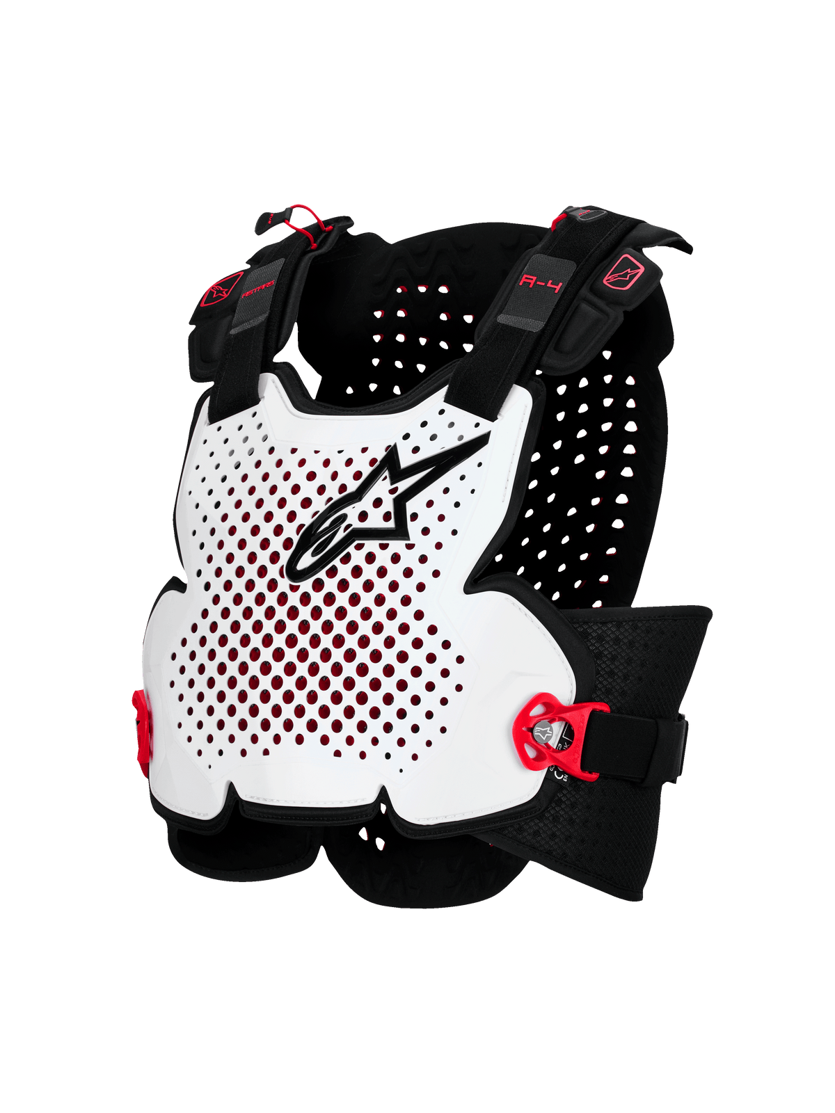 Alpinestars A-4 Plasma Chest Protector - Black/Red/White