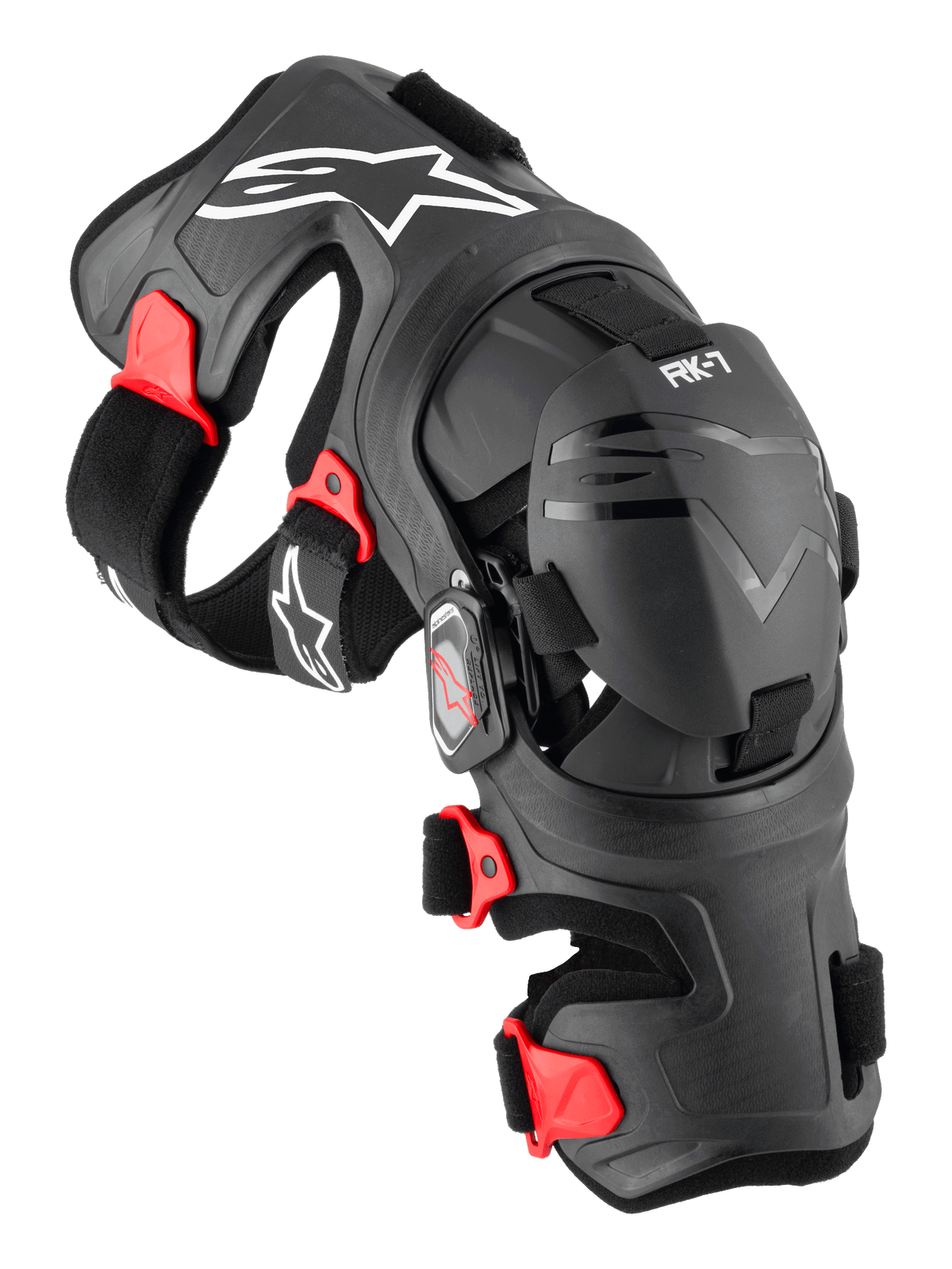 Alpinestars RK-7 Plasma Knee Braces - Black/Red
