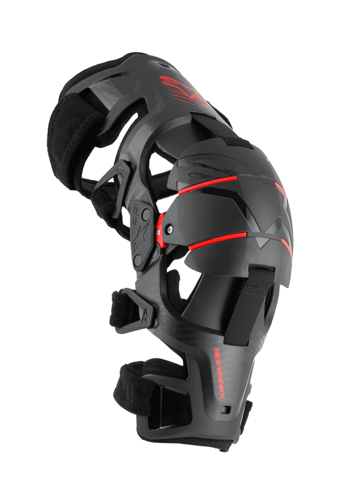 Alpinestars RK-1 Plasma Knee Braces - Black/Red