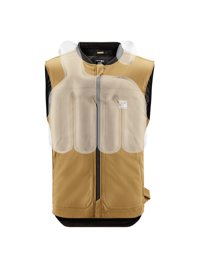 Alpinestars Tech-Air 3 V2 Vest Canvas System - Tan