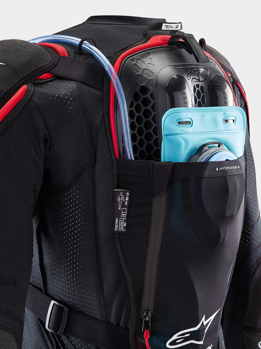 Alpinestars Tech-Air Off-Road System - Black/Red