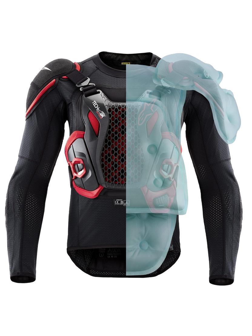 Alpinestars Tech-Air Off-Road System - Black/Red