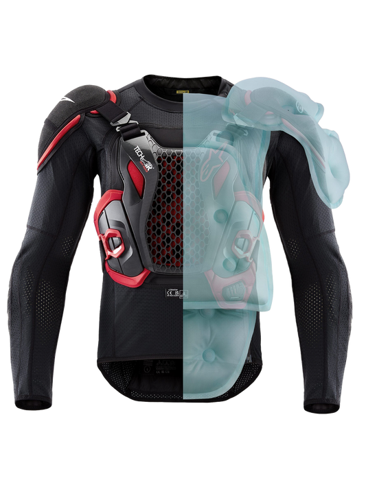 Alpinestars Tech-Air Off-Road System - Black/Red