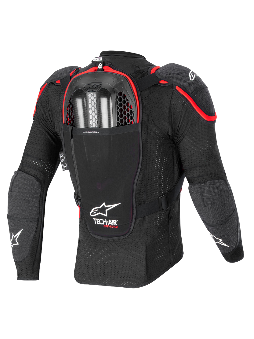 Alpinestars Tech-Air Off-Road System - Black/Red