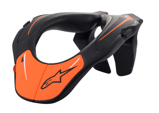 Alpinestars Youth Neck Support - Black/Orange