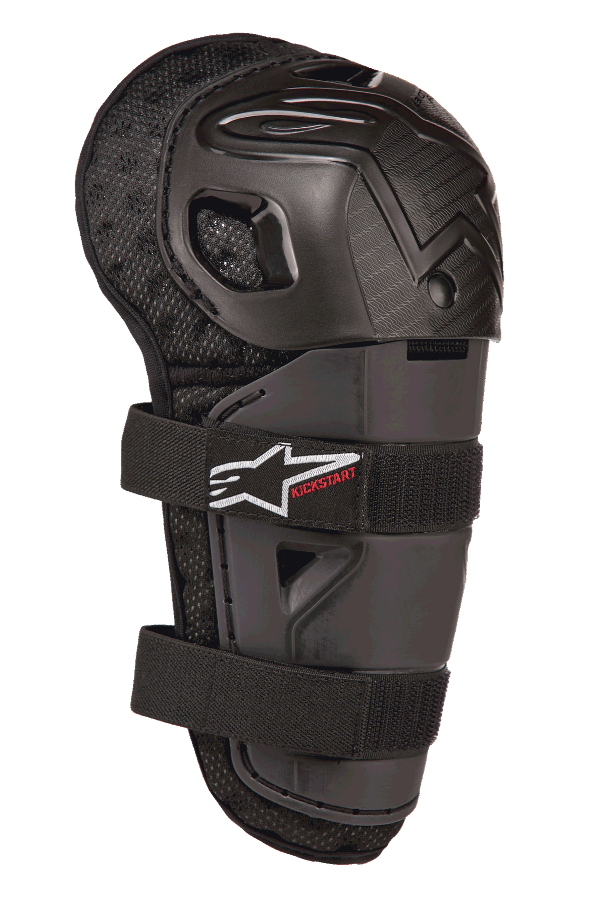 Alpinestars Youth Bionic Action Kickstart Knee Guard - Black/Red