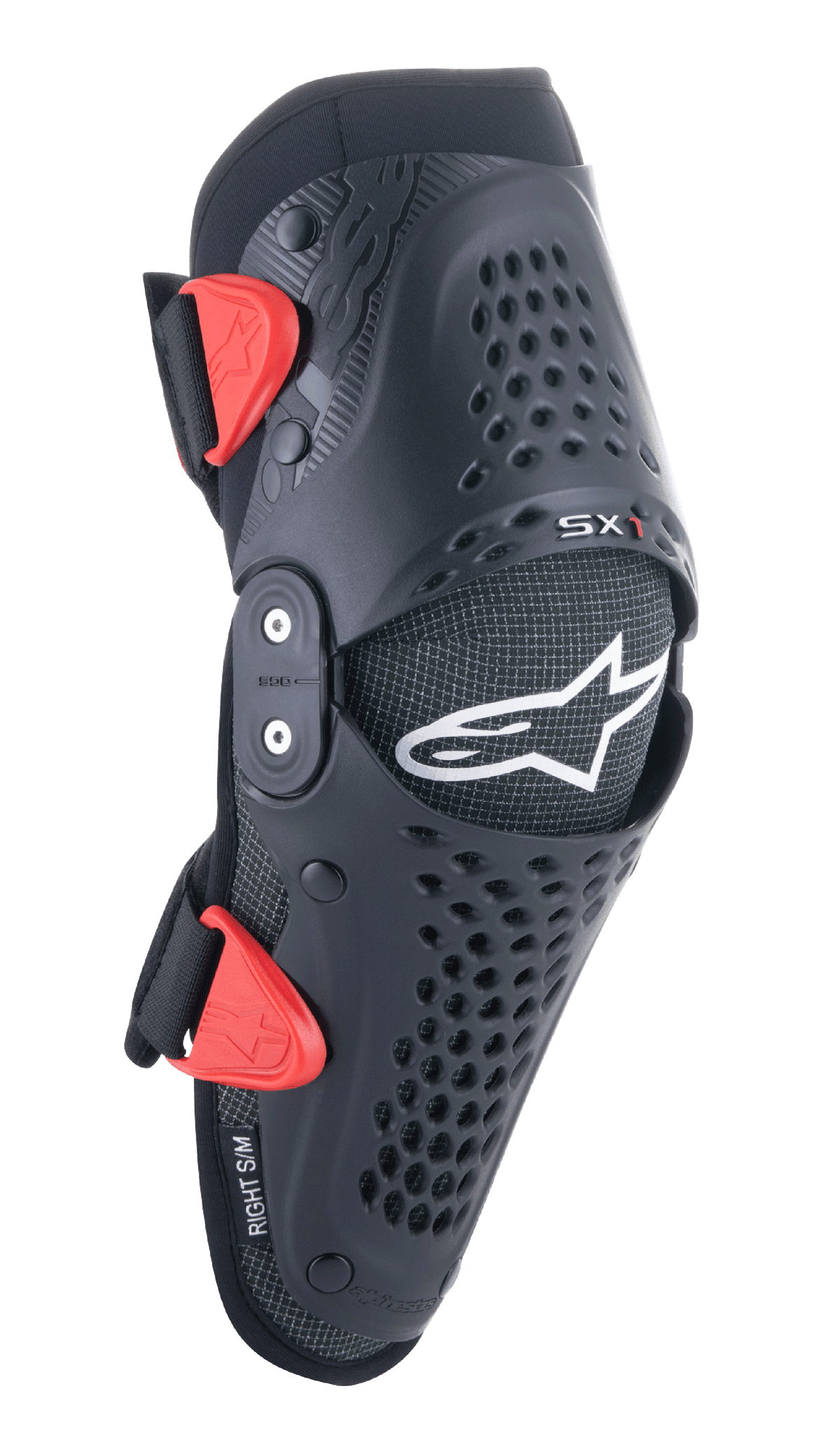 Alpinestars Youth SX-1 Knee Protector - Black/Red