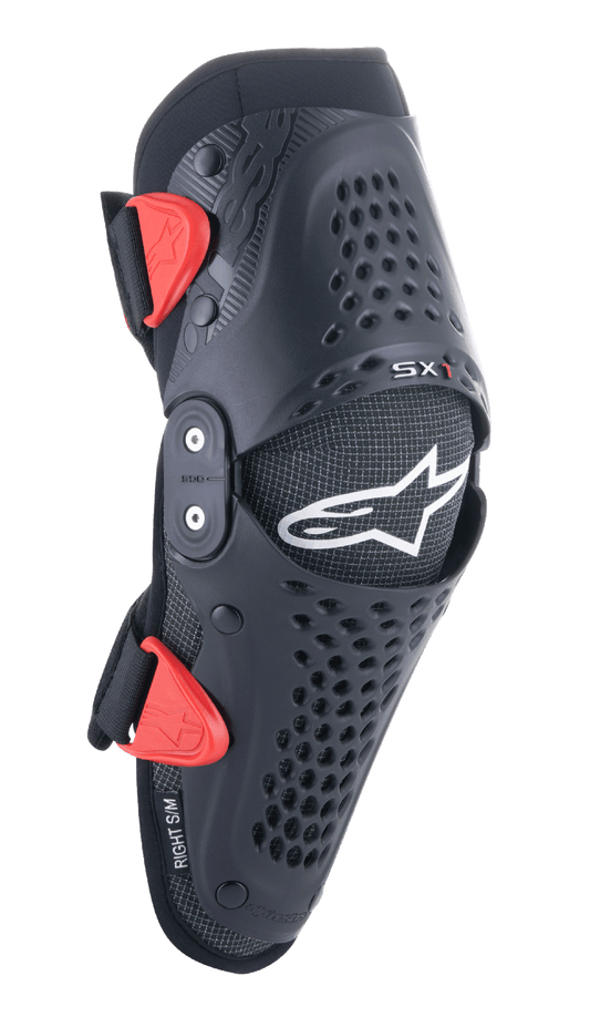 Alpinestars Youth SX-1 Knee Protector - Black/Red