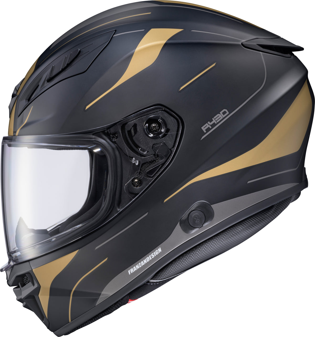 Scorpion EXO-R430 Cutlass Helmet - Black/Gold