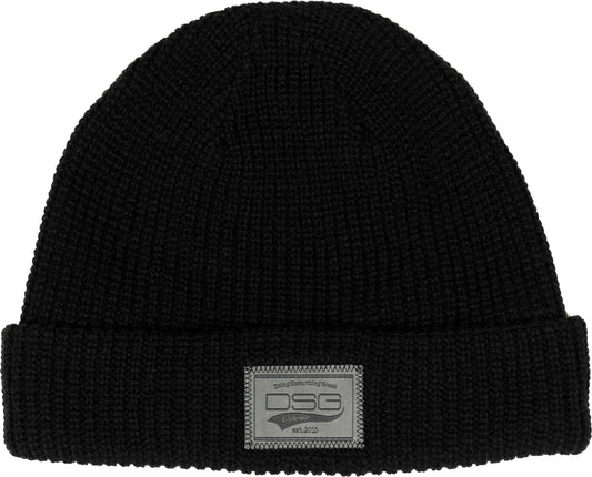 DSG Womens Cap Knit Beanie - Black