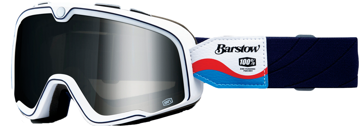100% Barstow Goggles Lucien / Mirror Silver Lens