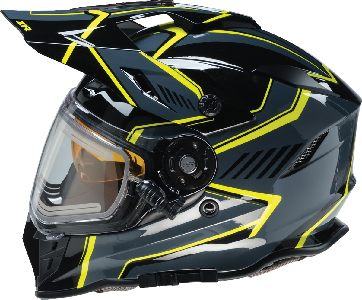 Z1R Range 2.0 Snow Rotor Helmet - Black/Hi-Viz