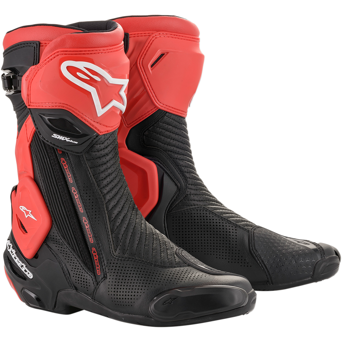 Alpinestars SMX Plus V2 Vented Boots - Black/Red