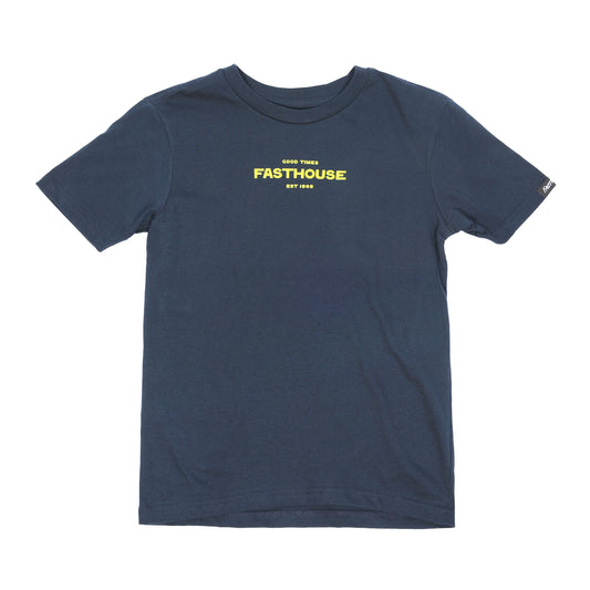 Fasthouse Youth Anchor Tee - Navy