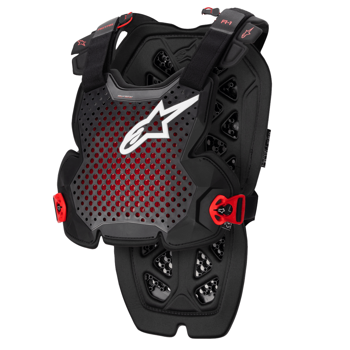 Alpinestars A-1 Pro Chest Protector - Anthracite/Black/Red
