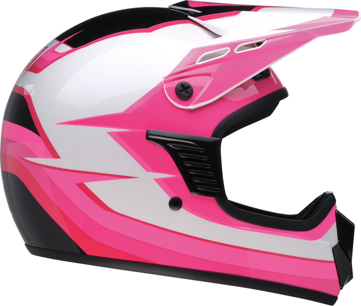 Z1R Child Dirt Maxx Vortex Helmet - Pink/White