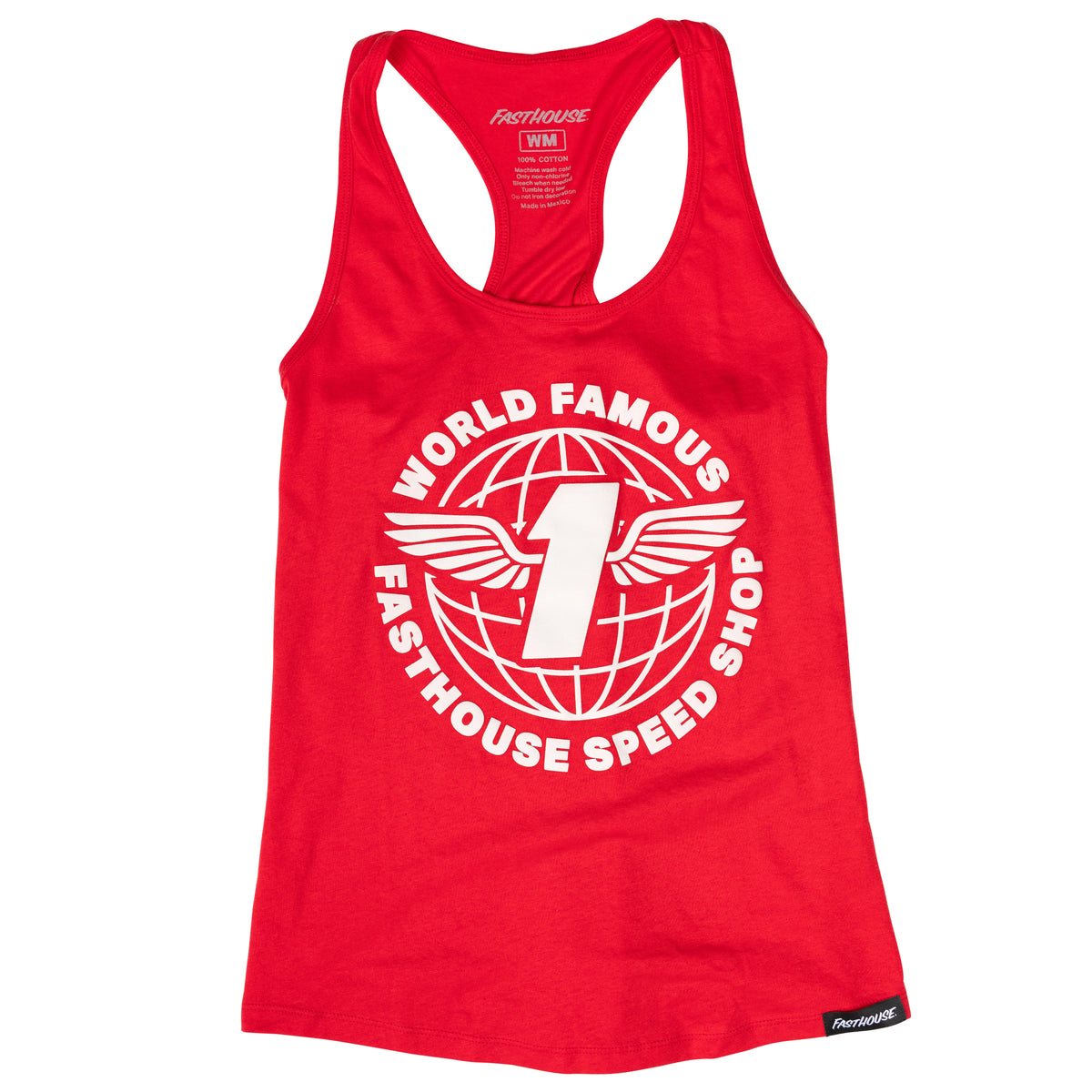 Fasthouse Womens Renown Tank - Red