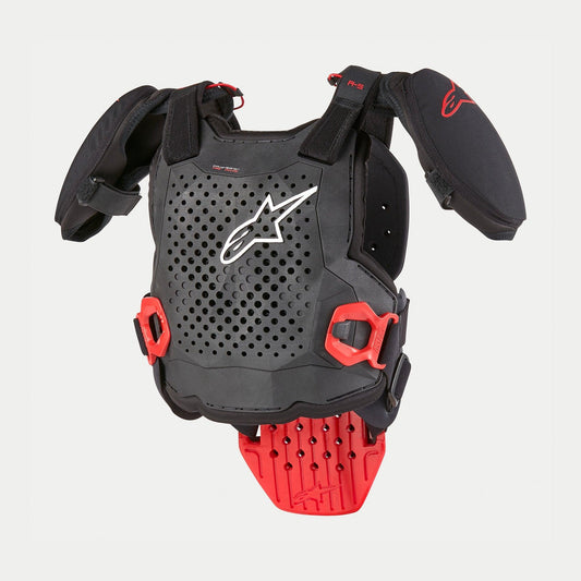 Alpinestars Youth A-5 S Chest Protector - Black/White/Red