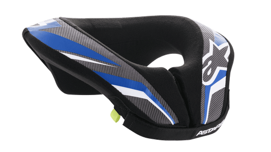 Alpinestars Youth Sequence Neck Roll - Black/Anthracite/Blue
