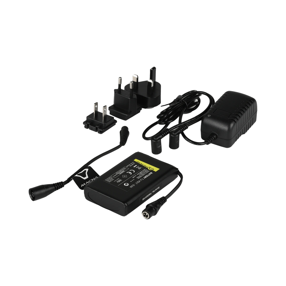 Macna Battery + Charger Kit 7.4V/6A