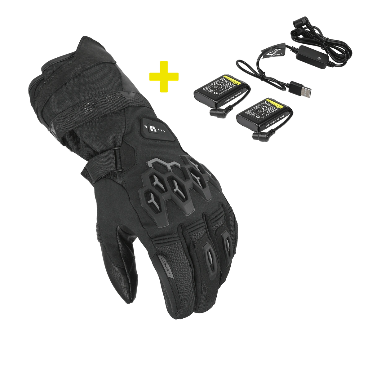 Macna Rafino RTX Heated Gloves + Kit