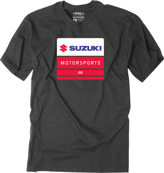 Facotry Effex Youth Suzuki Phase T-Shirt - Heather Charcoal