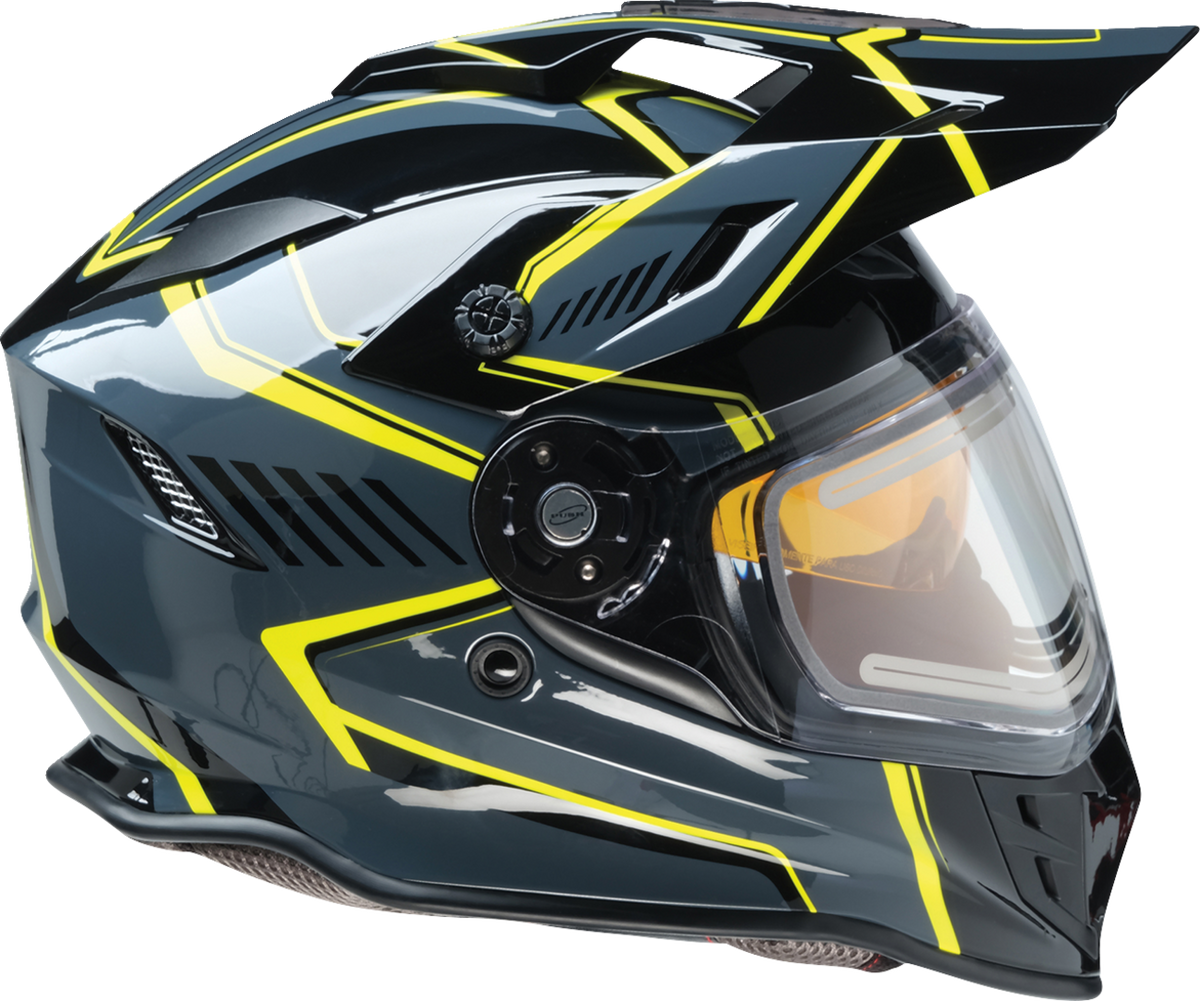 Z1R Range 2.0 Snow Rotor Helmet - Black/Hi-Viz