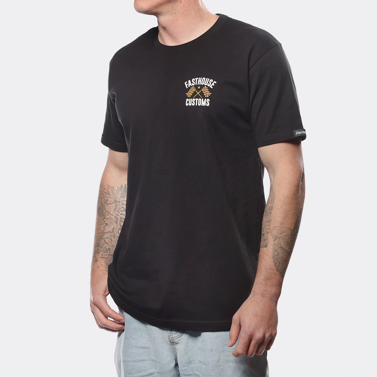 Fasthoues 68 Trick Tee Black Gold