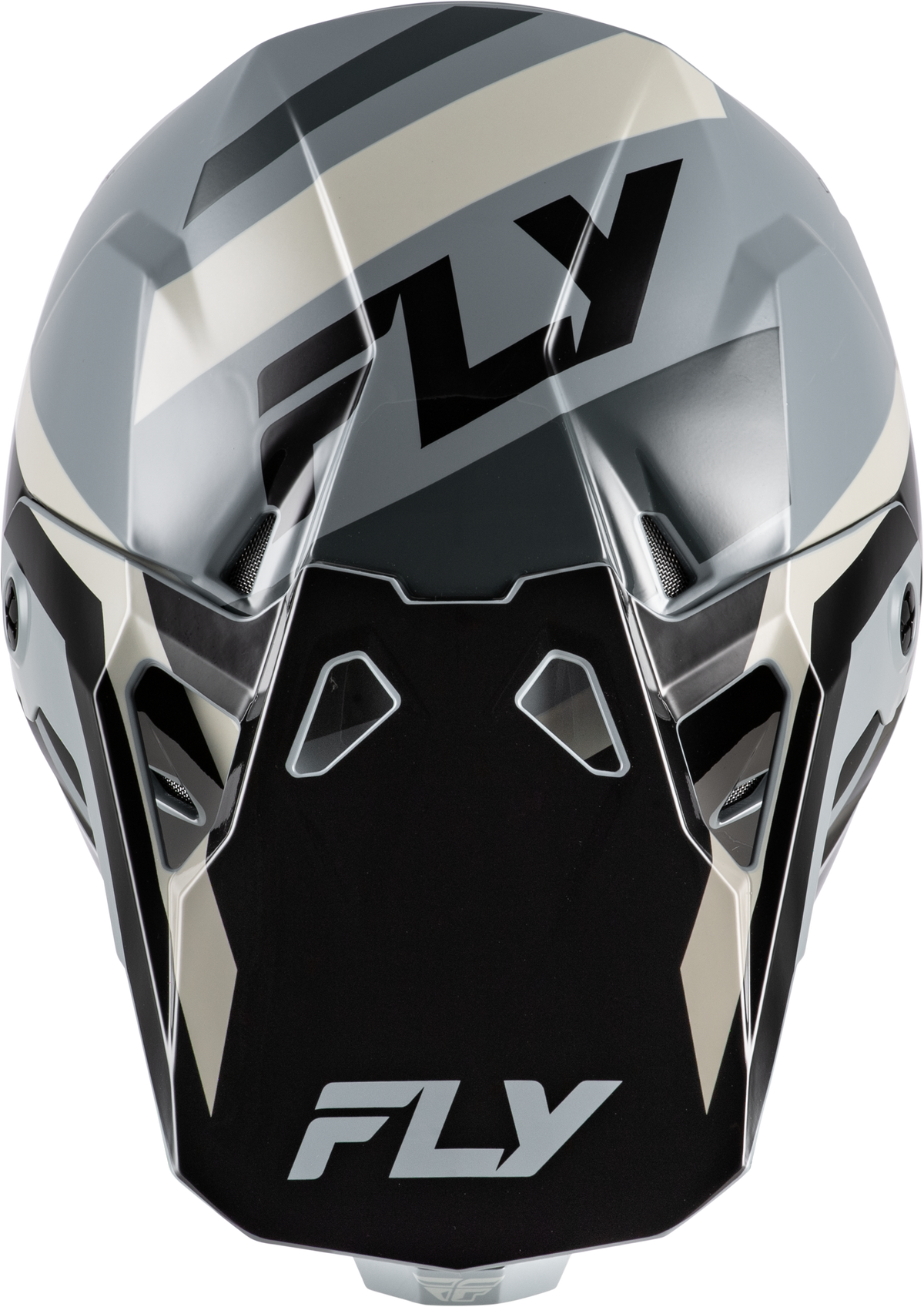 Fly Racing Formula CP Seal Helmet - Black/Grey/Light Grey
