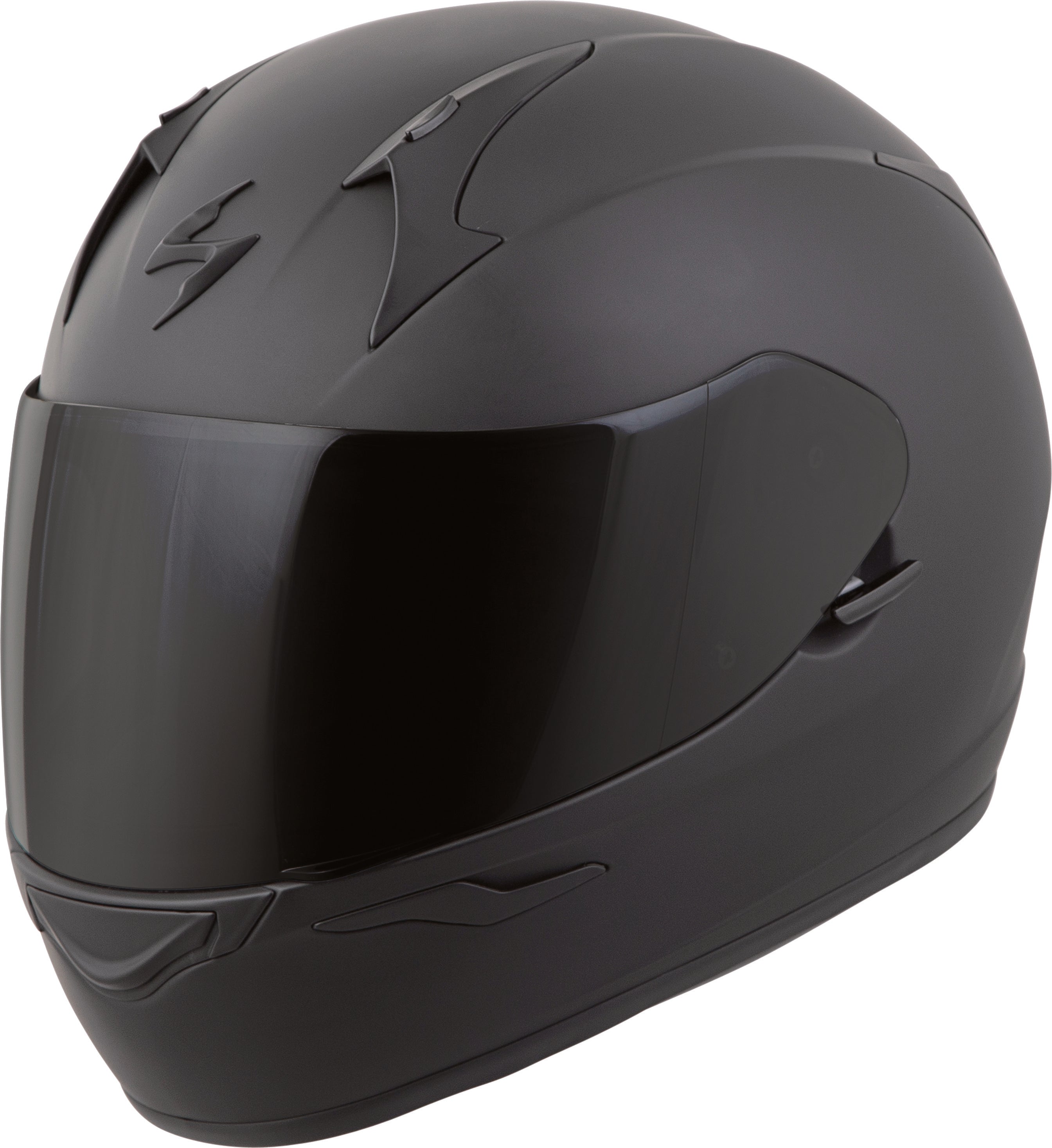 Scorpion EXO-R320 Helmet Solid Black / LG