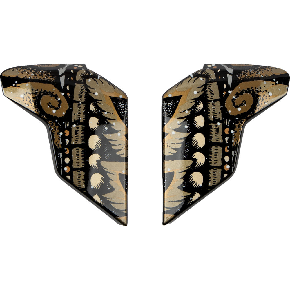 Icon Airflite Helmet Side Plates - Daytripper Gold