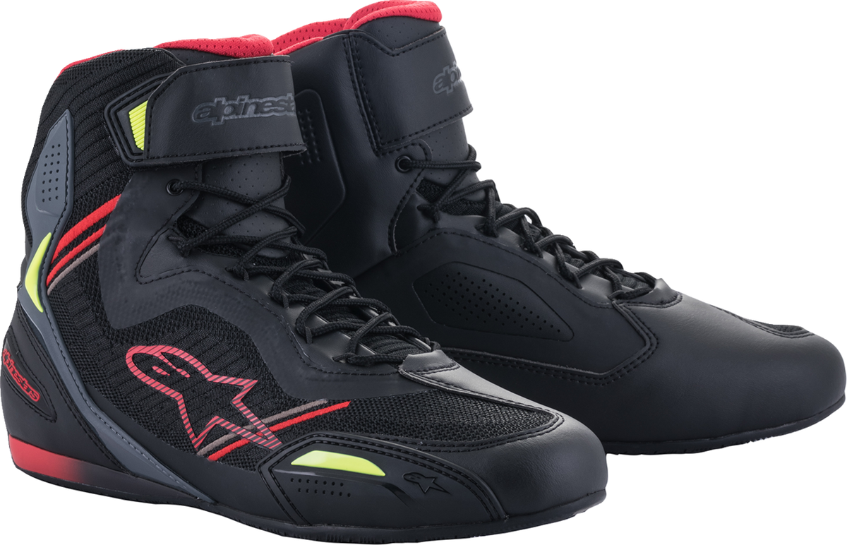 Alpinestars Faster-3 Rideknit Shoes - Black/Gray