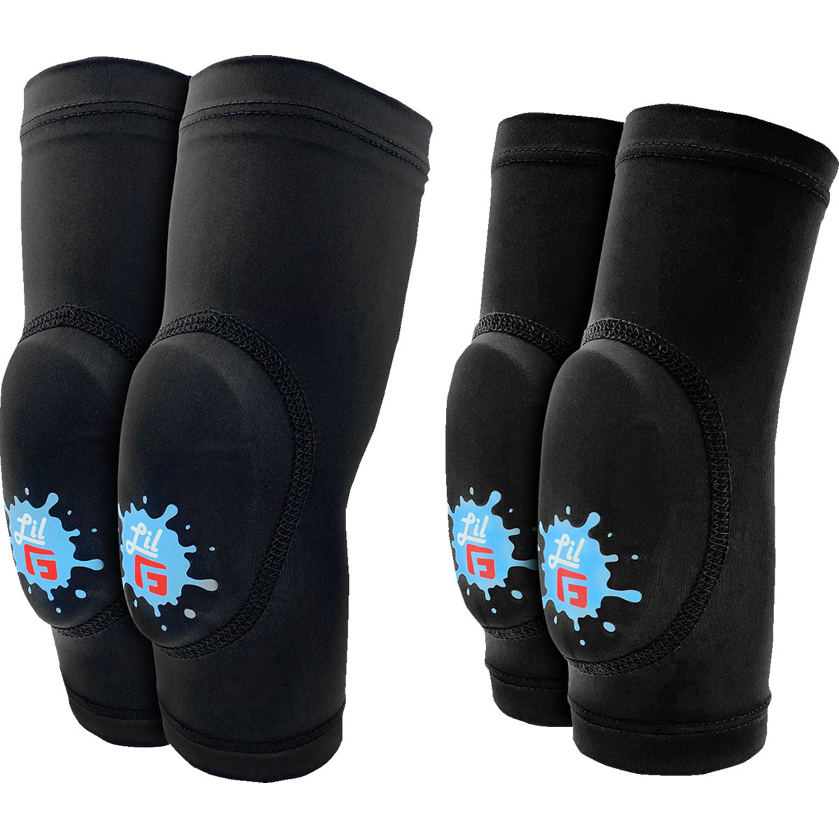 G-Form Lil' G Toddler Knee & Elbow Guard Set - Black