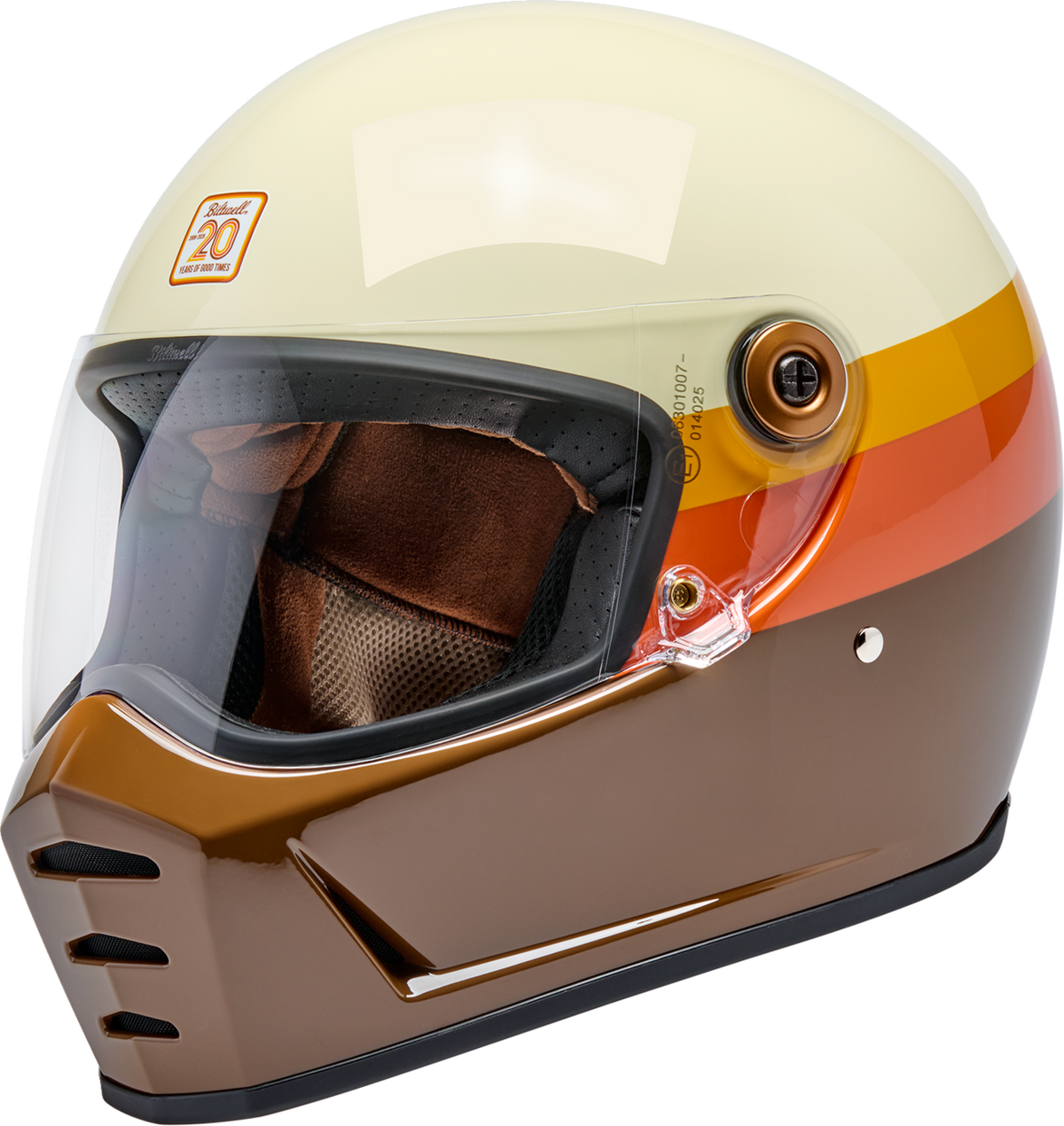 Biltwell Lane Splitter 20th Anniversary Helmet - 2XL
