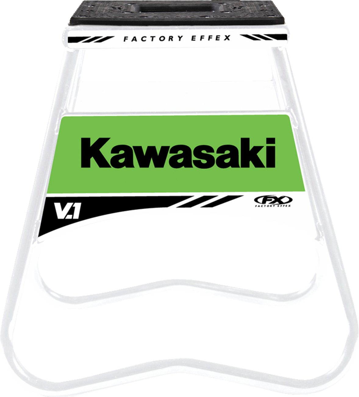 Facotry Effex V.1 Bike Stand - Kawasaki - White