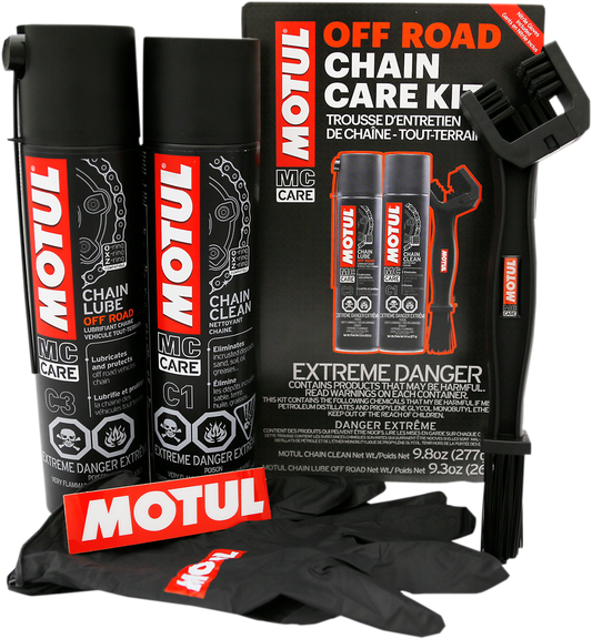 Motul Chain Care Kit Aerosol - Off-Road - Off-Road