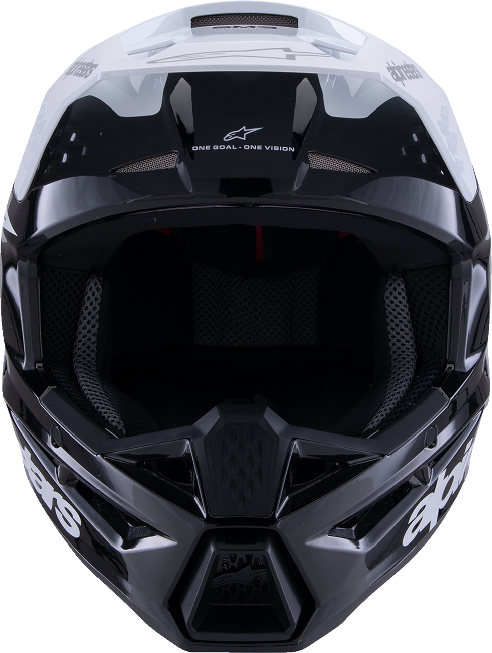 Alpinestars SM3 Radium Helmet Gloss Black/White/Gray