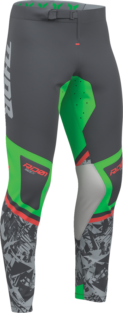 Charcoal/Green