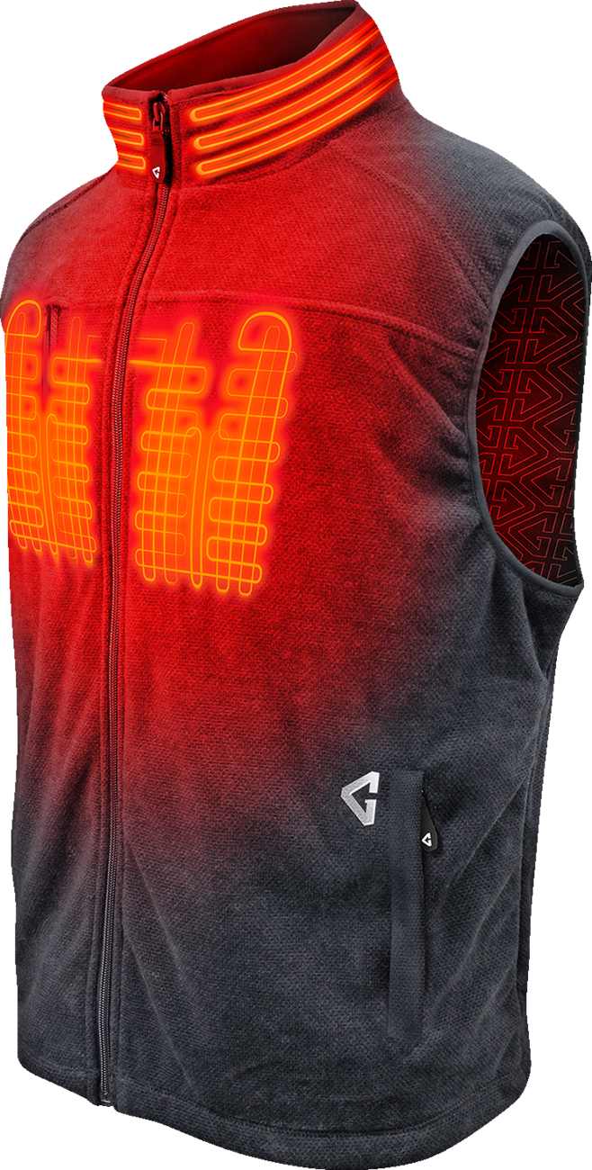 7V Thermite Fleece Heated Vest 2.0 - Gray