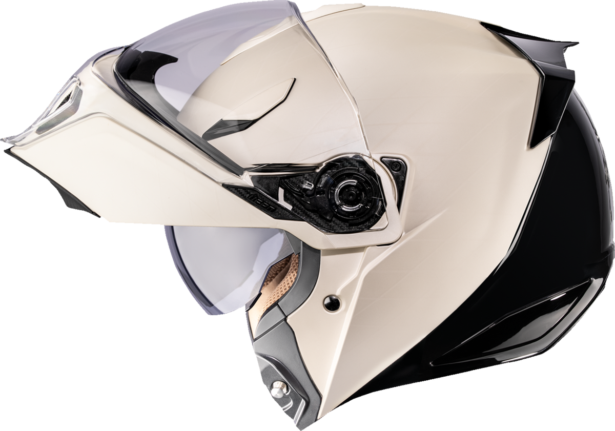 Icon Threshold Modular Helmet - Steady State - White