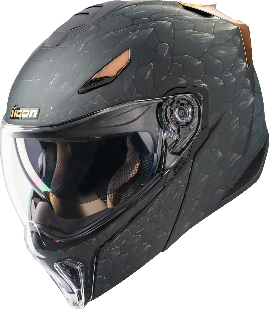 Icon Threshold Modular Helmet Nocturnal 2 - Nocturnal 2