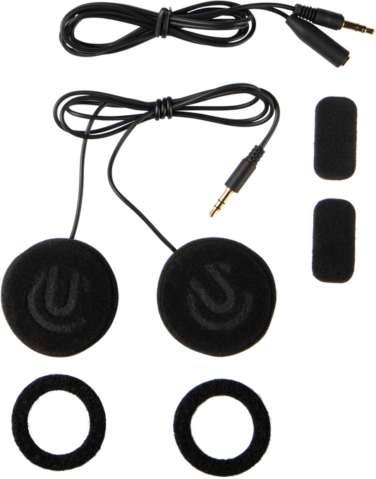 UCLEAR Hdx Helmet Speakers 47Mm Diameter 3.5Mm Jack