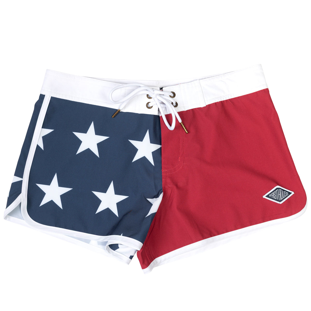 Fasthouse Womens Liberty Boardshort - Navy/Red