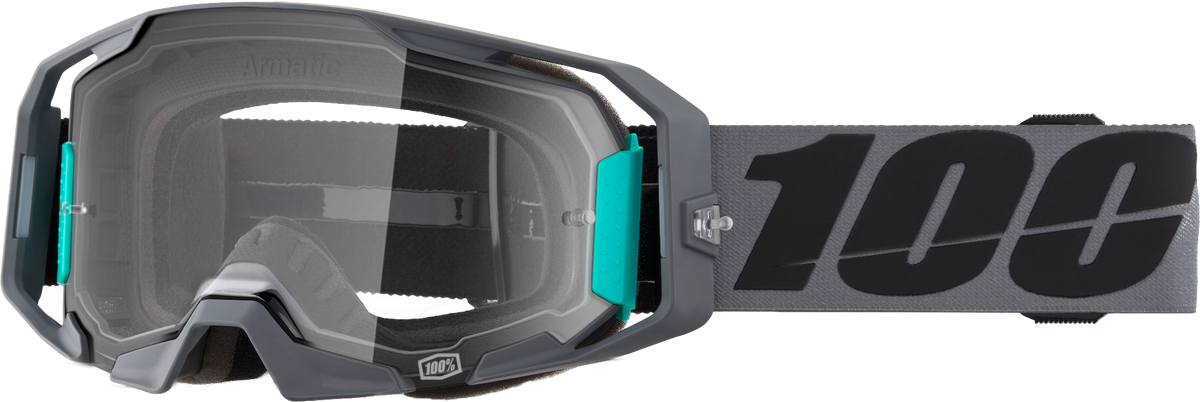 100% Armatic Goggles Petroma / Clear