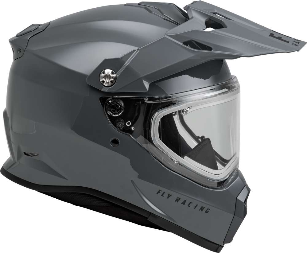 Fly Racing Trekker Cold Weather Solid Helmet - Electric Shield