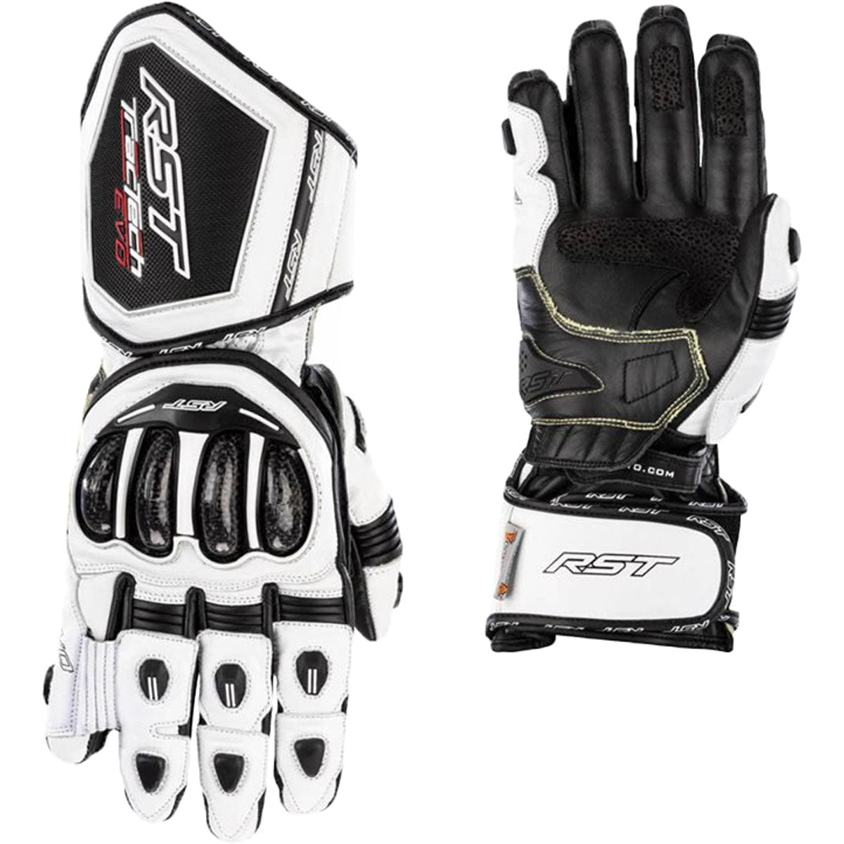 RST Tractech EVO 4 CE Glove White/White/Black