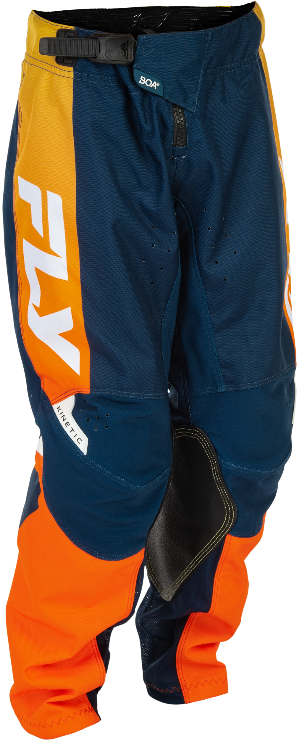 Fly Racing Youth Kinetic Pants - Navy/Orange